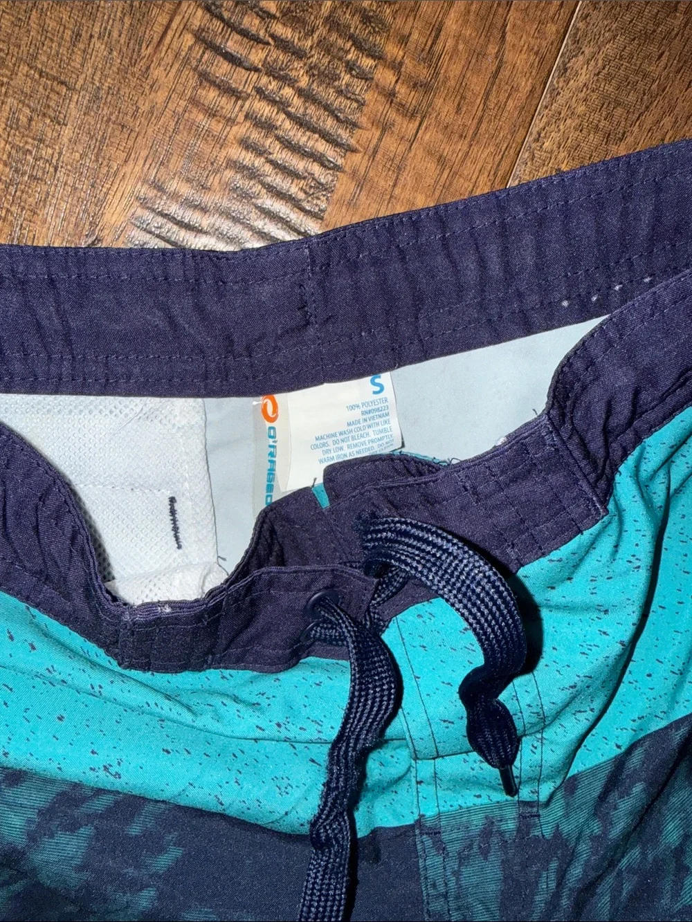 BOYS SMALL Swim Trunks Lot + Navy Rash Guard - Nike+Hurley+O’Rageous+First Wave